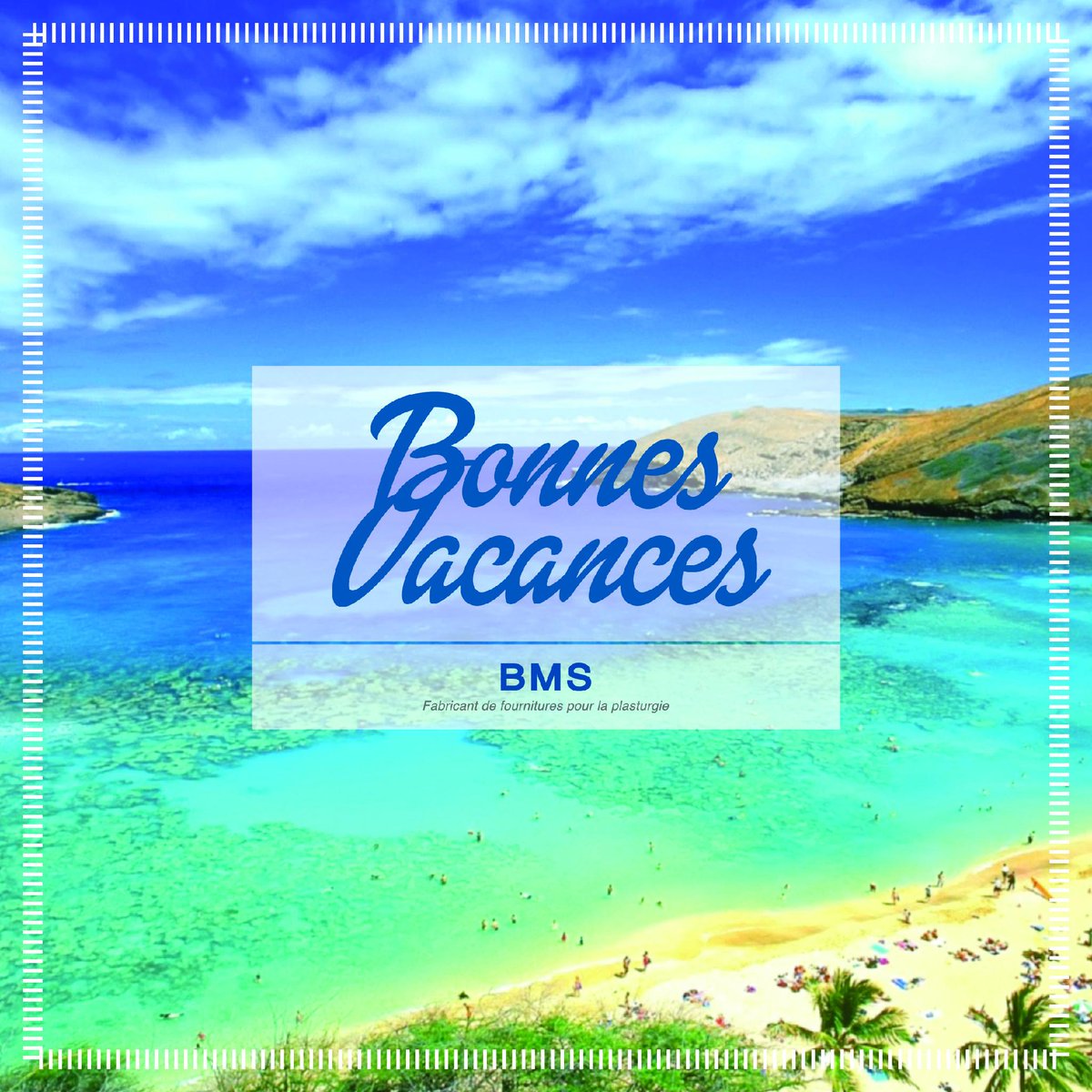 bms_france's tweet photo. Nous vous souhaitons de belles vacances à toutes &amp; à tous ! #plasturgie #holiday #industrie #plastique #vacances http://t.co/Xpobw0XEuw