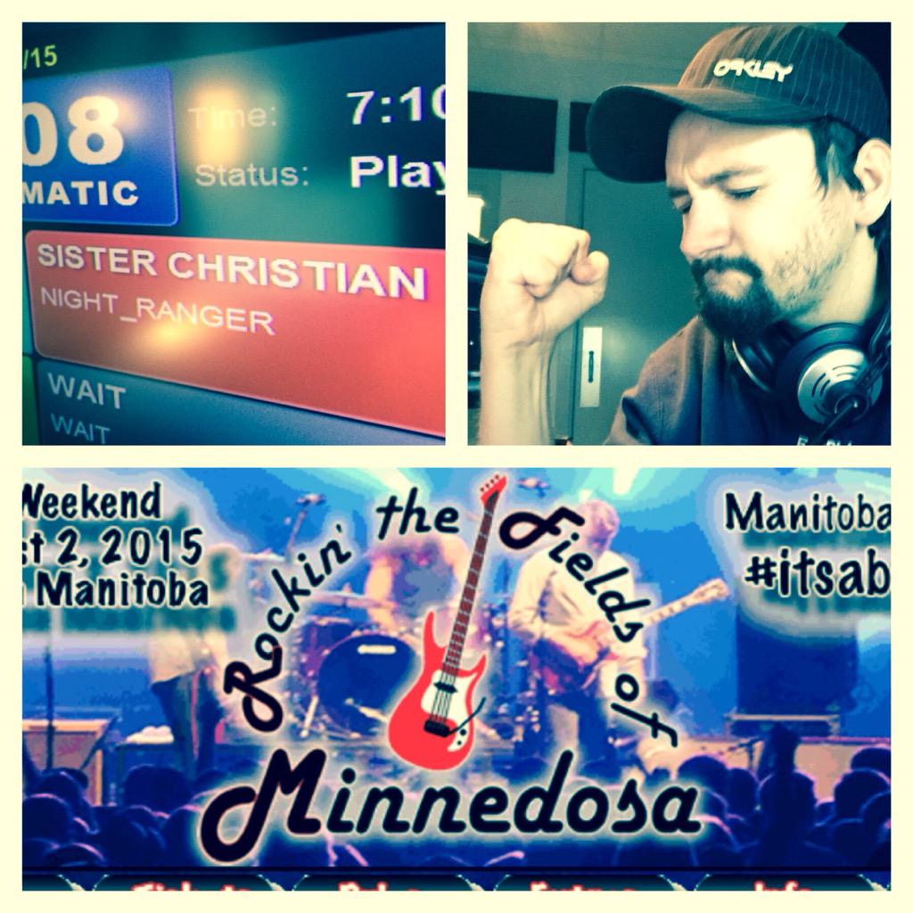 BounceRadio961's tweet photo. Gettin' excited for @RockintheFields this morning. Who else is pumped for the weekend?!
- Mike #Whatever #RFM2015 http://t.co/o1aE19X3al