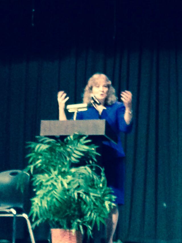 darciemccorkle's tweet photo. Glenda Ritz kicking off our school year!! #tigercon2015 http://t.co/PsqJUK3hit