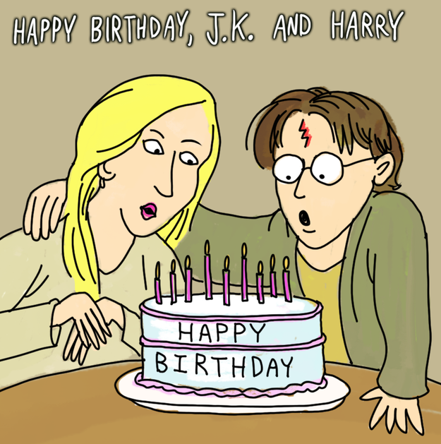 Happy And Harry Potter Birthday Day! 