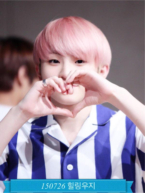 Resultado de imagem para woozi aegyo