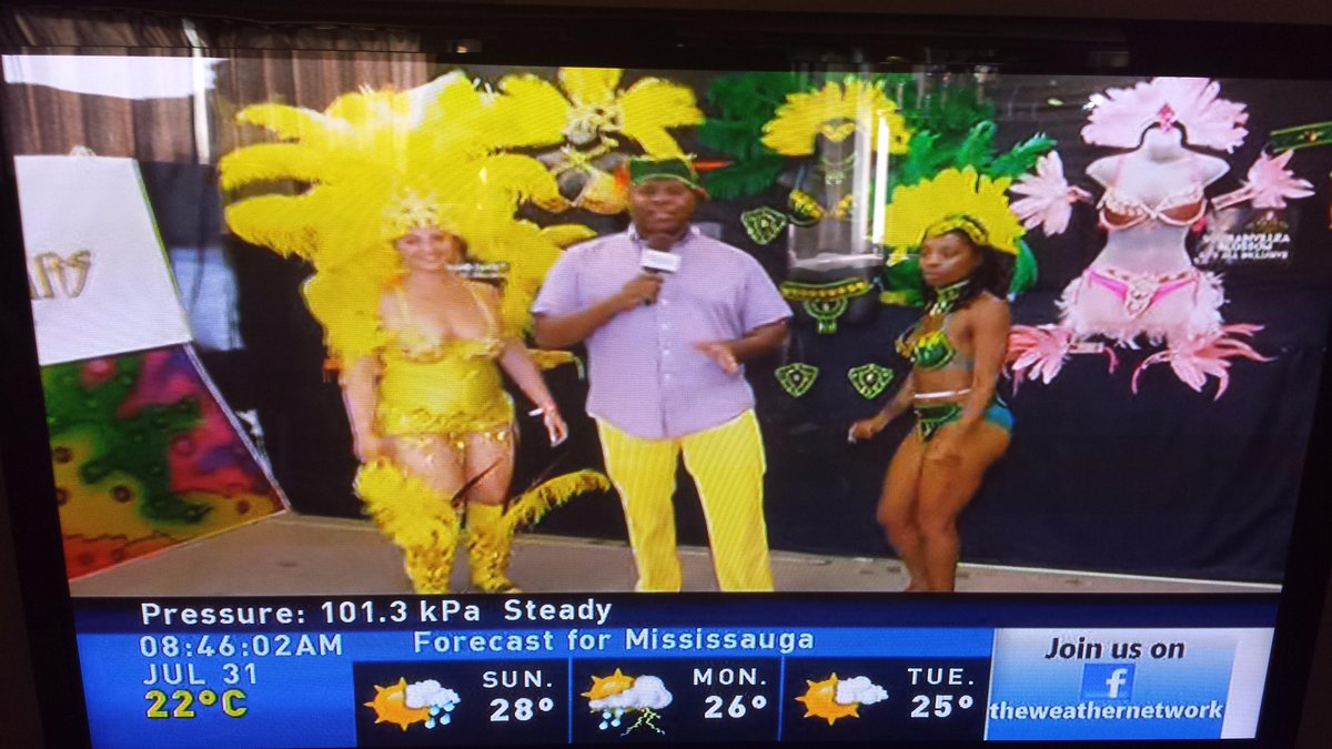 DeRegulars's tweet image. @DeRegulars on #weathernetwork #GoodMorning #Caribana2015