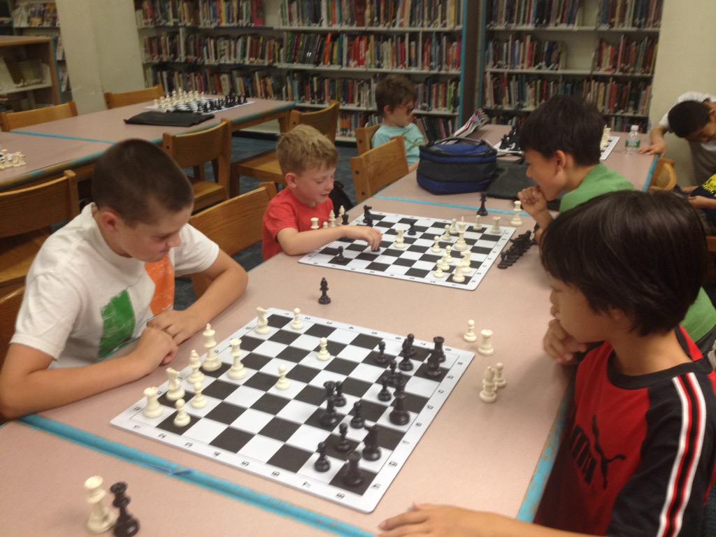 APSSummerFun's tweet image. What focus in our chess class!