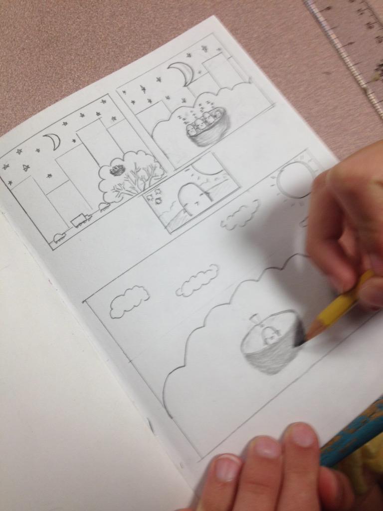 APSSummerFun's tweet image. Graphic Novel Writing Lab