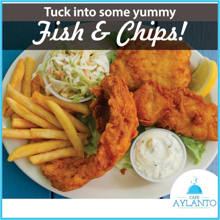 cafeaylanto's tweet photo. Want something fishy? #Food #Foodies #FishAndChips http://t.co/gR52qPx7ai