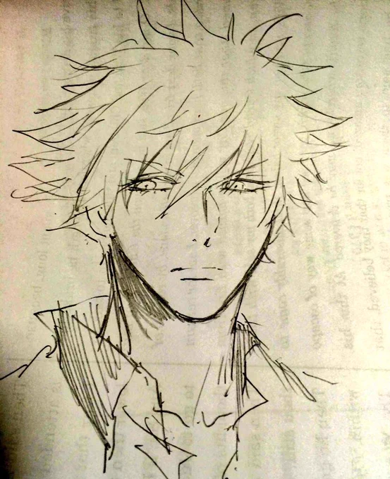 テスト中にどうしても我慢できなくて描いた蘭丸。
七月に私が描いた唯一のイラストです。信じられん 