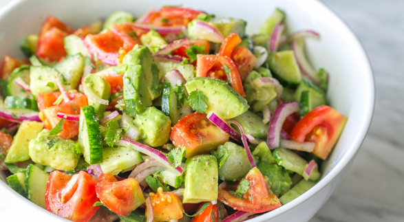 Trending on pinterest: fresh summer salads, like this 