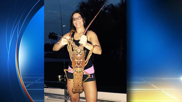 Giant lobster caught off coast of Miami during mini-season that wrapped up last night bit.ly/1OTj23n http://t.co/LegbJDM5mM