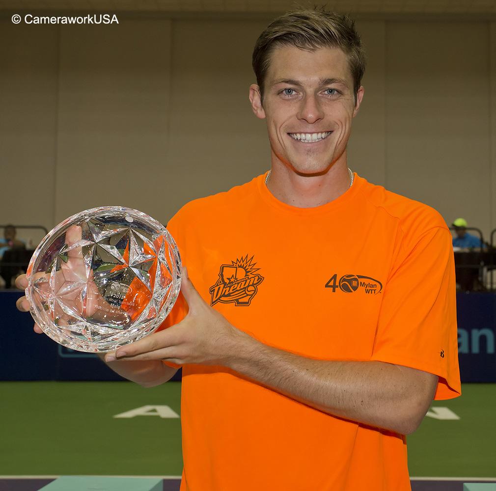 WorldTeamTennis's tweet photo. Congrats to our #MylanWTT40 Rookies of the Year, @nealskupski and @AllaK11! Read more: http://t.co/fmccZOH2Pg http://t.co/BDGcIzTmDe