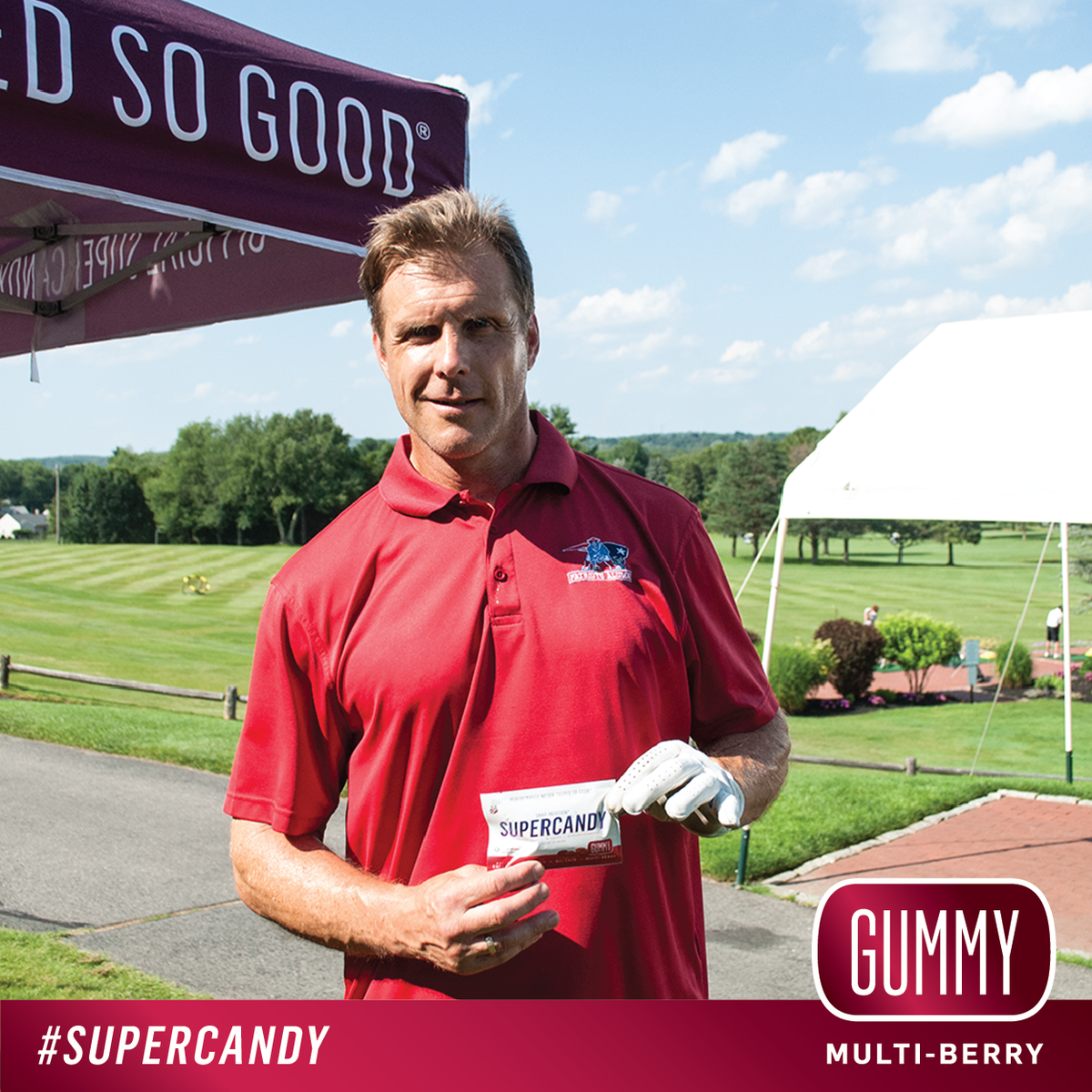 Who is this Patriots alumni player? First one to answer right gets a 12 pack of #SUPERCANDY!! #PowerPackedSnack