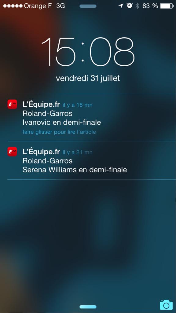 Phaelle's tweet photo. @lequipe ça va chez vous sinon ? http://t.co/0BwOeSy48s