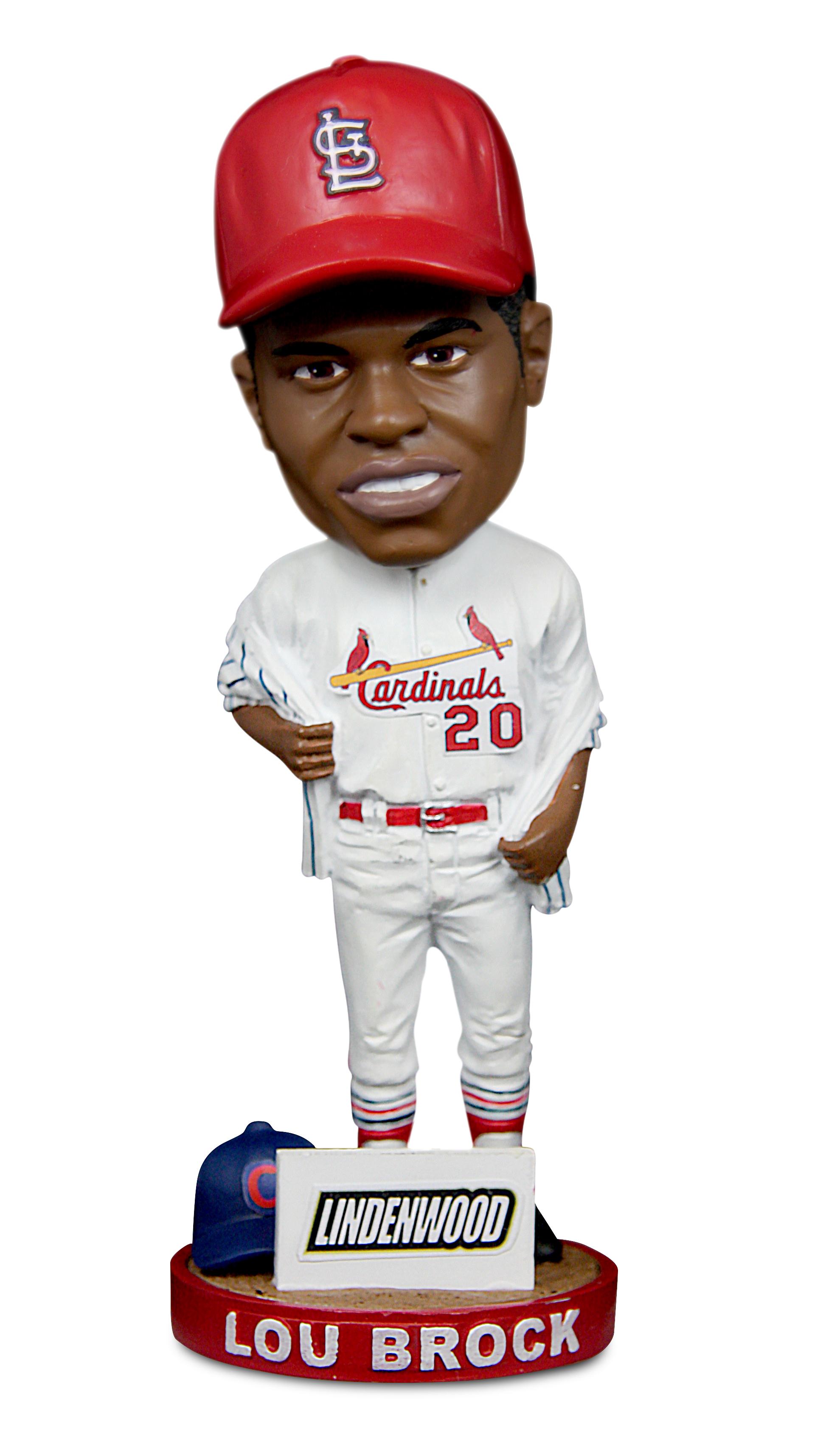 St. Louis Cardinals on X: Tonight's #CardsPromo: 25,000 ticketed-fans,  ages 16+, receive a Lou Brock bobblehead courtesy of Lindenwood.   / X