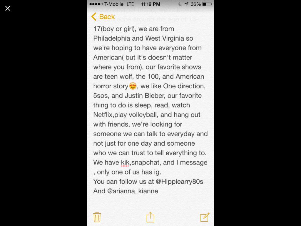internetfriend0's tweet photo. @Hippielarry80s |internet friends| reply if interested 🌺💘 #internetfriends http://t.co/2RBBwOvqVt