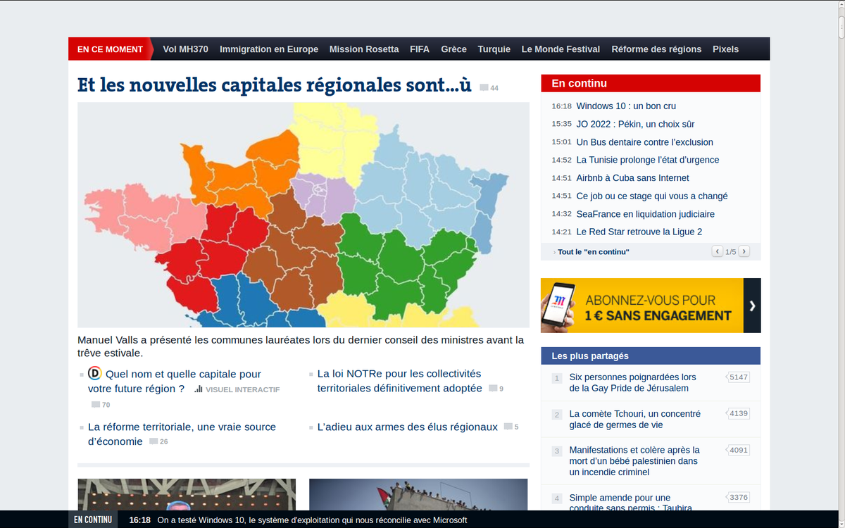 potierleo's tweet photo. Petit soucis de titrage sur le site internet du Monde.fr @lemondefr http://t.co/vS4ZjSYVbe
