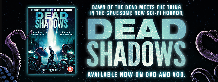 cultlabs's tweet photo. It's #FridayFreebie! RT + Follow @Bulldog_Film and you could win the new #SciFi #horror #DEADSHADOWS (out now on DVD) http://t.co/9xLYf3cUQl