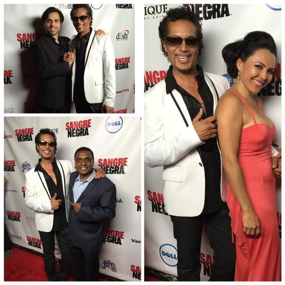 EspadaEntPR's tweet image. At the #sangrenegra premiere last night at Henry Fonda Theater. @DannyArroyo @SandraSantiago_ #Omar Hansen #Tonymckay