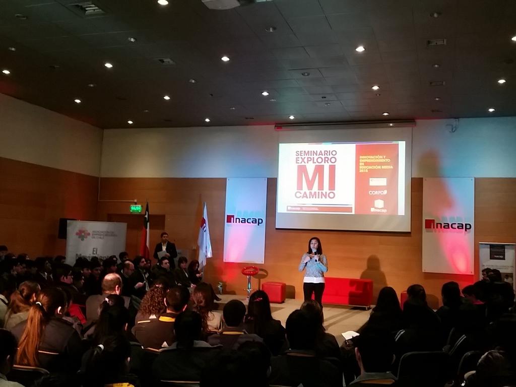 Partiendo con Seminario Exploro Mi Camino <a href="/ASECH_ag/">ASECH</a> <a href="/inacapemprende/">INACAP Emprende</a>