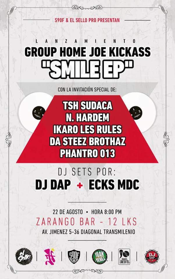 smile_S90F's tweet photo. #Bogota #Colombia #DJs #Party #smile @TSHsudaca @DJDAP1 #ElSelloPro @S90F #GroupHome #JoeKickass #lanzamiento http://t.co/u3A7Jbr3XE