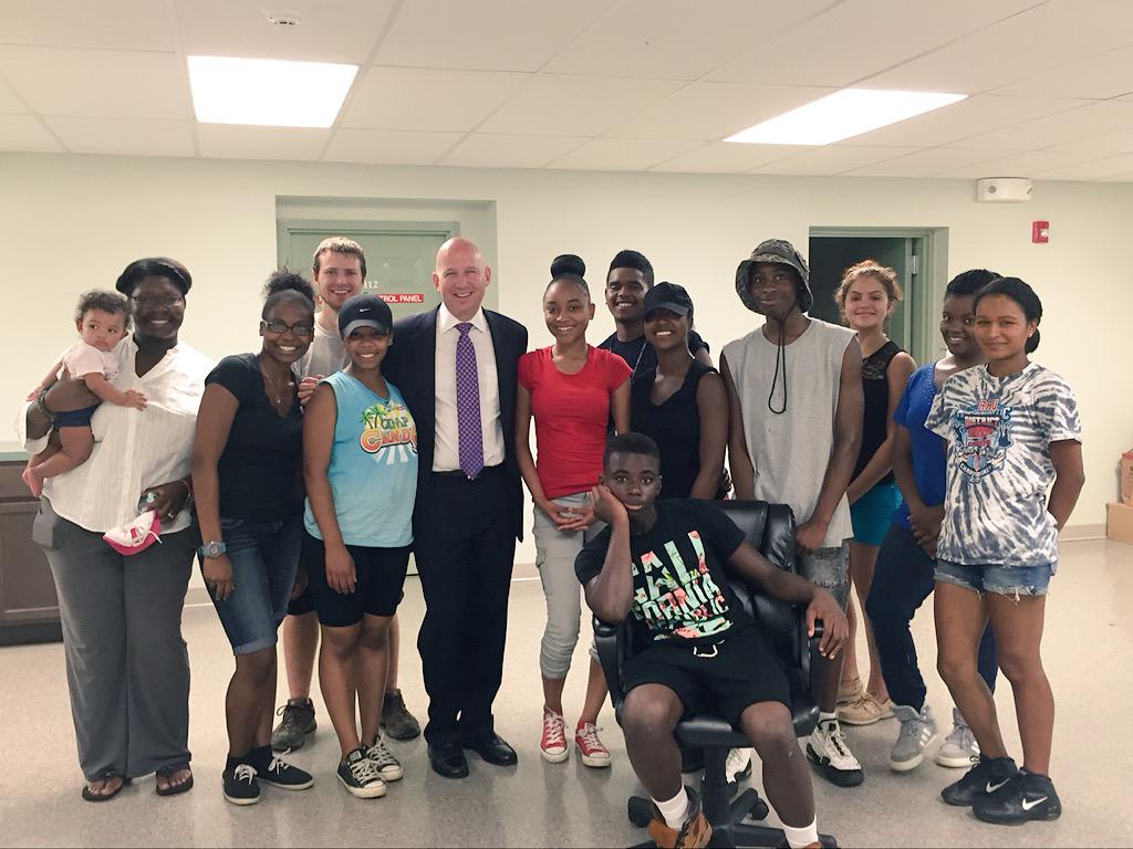 Some members of the <a href="/MWUL/">MW Urban League</a> are volunteering <a href="/LCS_Delaware/">Lutheran Comm Svs</a> to help plant a community garden #netDE #farmDE