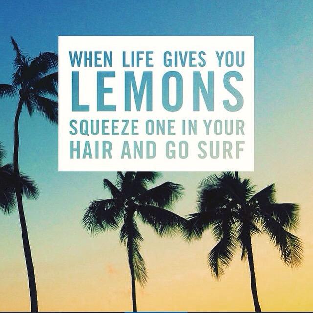 Why not tho... LETS DO THIS!🏄 surfing into the weekend LIKE😏#extragoodenergy ✌️🍋🍋🍋🍋