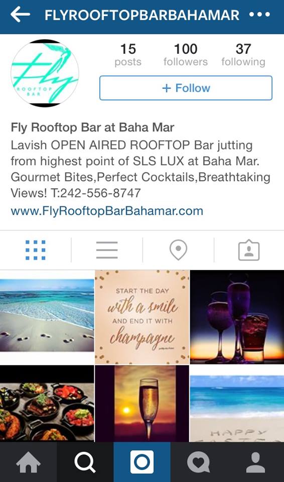 FlyRooftopBarBM's tweet photo. We are on INSTAGRAM!!
Follow @flyrooftopbarbahamar and hashtag #LetYourSpiritFly http://t.co/UPSUkRIlrq