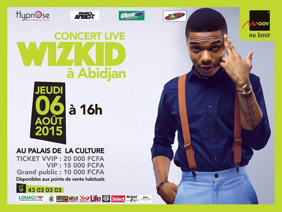 charlenekassa's tweet photo. Wizkid in Abidjan 6th August ๐๐
@wizkidayo the King of surulere
#yagaaa http://t.co/Ild1W90b4a