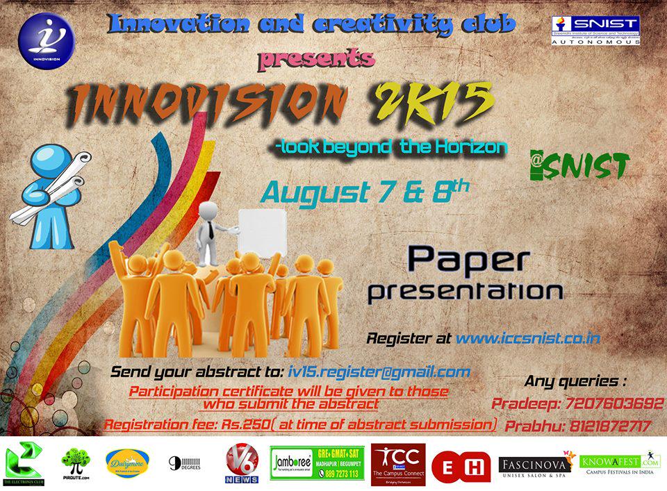 iccsnist's tweet photo. #Paperpresentation #technology #tech #tech_freaks #speakout 
https://t.co/ZkFrdhHyQT http://t.co/cxrClhndFZ