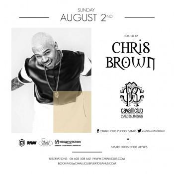 sunday live we have <a href="/chrisbrown/">Chris Brown</a> performing @CavalliMarbella this is the act of the summer and not to be missed!