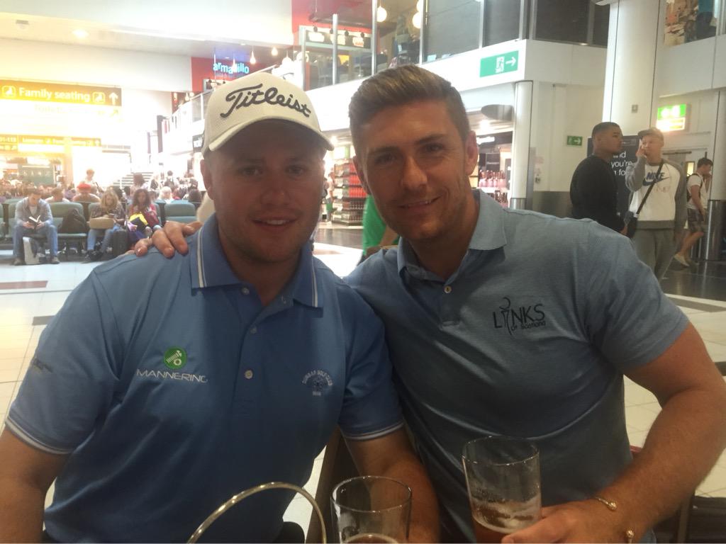 LloydSaltman's tweet photo. Another week over with @neil_fenwick @DannyKay7 . Much needed pint @linksstrathaven #linksofscotland http://t.co/RzcSEk7n9C