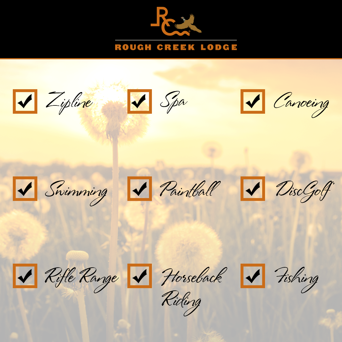 rclodge's tweet photo. The possibilities are endless at #RoughCreekLodge! #OutdoorActivities http://t.co/qbxkKJnond