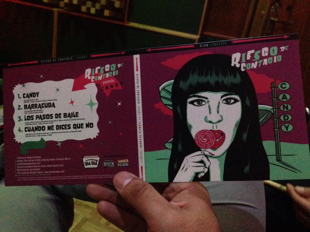 RiesgodContagio's tweet photo. #CandyEP ya en mis manos...
#TeHaceFaltaEscucharMasRock @RiesgodContagio @TuFayo #queremosrock http://t.co/L8ozBqr3WG