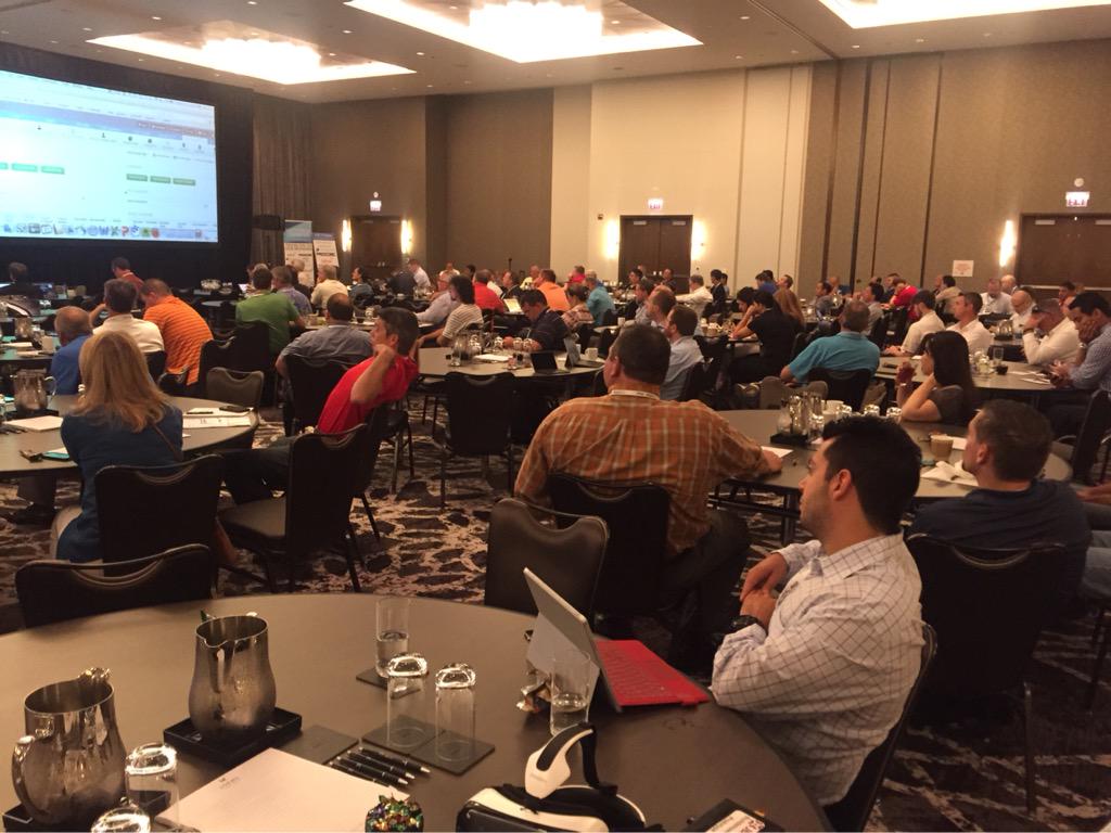 JamesMBenham's tweet photo. Excited to be speaking at @AGCIT in #chicago - going on in 5! #AGCSolved http://t.co/t1ejDDfjo2