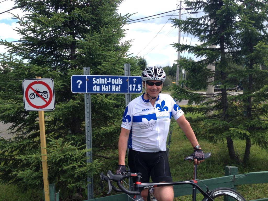 PKP_Qc's tweet photo. À St-Honoré de Témiscouata en direction de Cabano.Merci @GillesDuceppe pour tournée #vélo, bonne route vers Cacouna. http://t.co/TBcyrjq0jA
