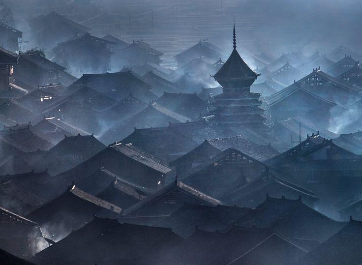 ChinaTopix's tweet photo. Beautiful place in China. Zhaoxing, the Dong minority people in China. http://t.co/yQY7jdBwp4