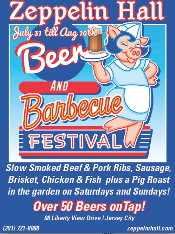 bestofnj's tweet photo. Beer & Barbecue Festival starts today! Enjoy great food & drink. http://t.co/LQK2mpPMXA #zeppelinhall #jerseycitynj http://t.co/y3dOWW6oOV