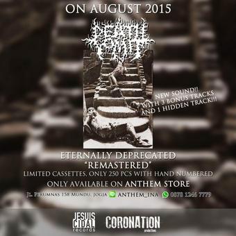 Unit Death Metal Jogja Death Vomit, akan remaster album 'Eternally Deprecated' rilis terbatas berupa kaset
