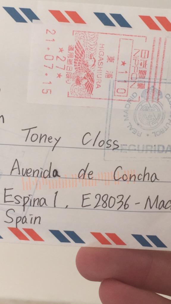 Always happy when I receive my fanmail. But do you know this guy? ;-) Enjoy your weekend!