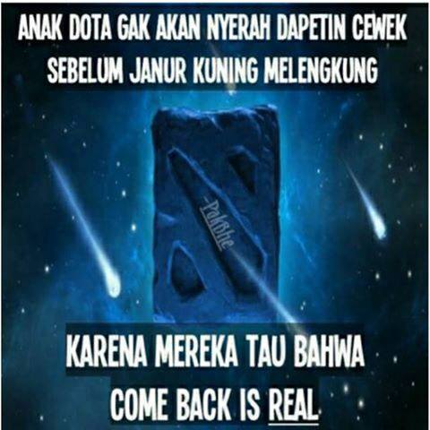 HY_Islami's tweet photo. @dotajoke Look it doters, come back is real. http://t.co/cPUBOfhxL2