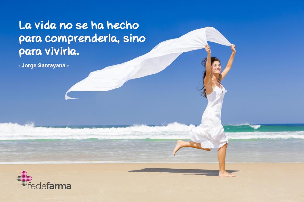 ¡Este fin de semana a vivir la vida! Feliz fin de semana. #frasedelasemana #felizviernes #findesemana #fedefarma