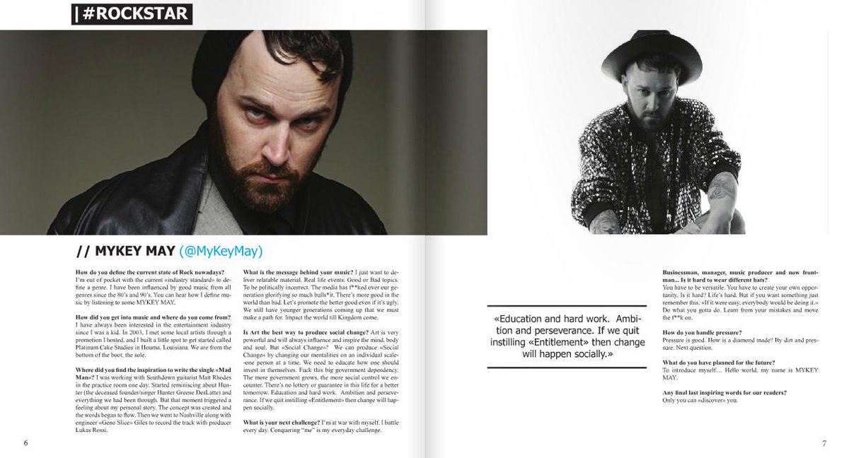 MykeyMay's tweet photo. Thanks for the 2-page feature in your latest issue #FRESHMagazine - http://t.co/LdUoTHBdZF http://t.co/jJL1DmWxpr
