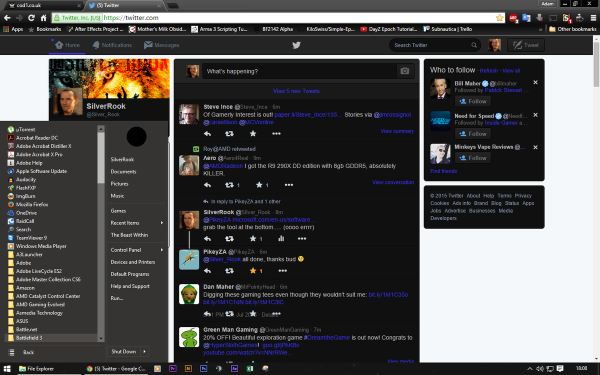 Silver_Rook's tweet image. AAAAAHHHHHHHHH..... that&apos;s better..... #ClassicShell