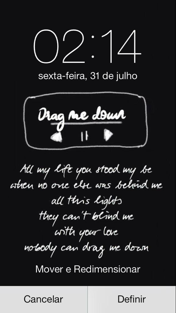betterscreens's tweet photo. Drag me down (one direction lyrics) 🌸 rt if you want it /gi #dragmedown #hangwithonedirection http://t.co/HtP3KGl9s8