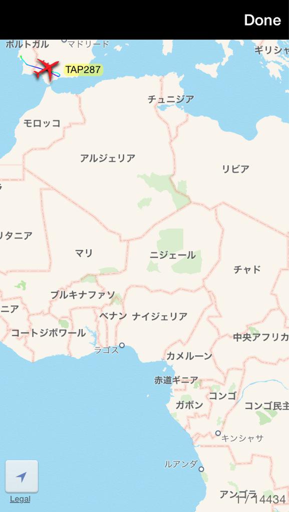 APInfo_bot's tweet photo. <緊急着陸事案発生>
リスボン発 ルアンダ行き
TAPポルトガル航空 #TP287 便
エアバスA340-300 CS-TOC
ドアに異常が発生したため、
セビリア・サンパブロ空港に
着陸しました。 http://t.co/bHQr8jM86l