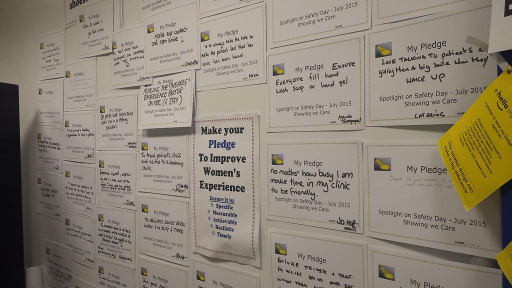 pledges from <a href="/WhoseShoes/">Gill Phillips (WhoseShoes@bsky.social)</a> rolled out across Womens Services today <a href="/GSTTnhs/">Guy's and St Thomas'</a>  <a href="/kayewilson16/">Kaye Wilson</a> <a href="/KateSLangford/">Kate Langford</a> #MatExp