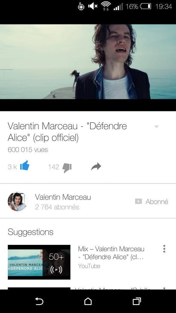 TiphaaineA's tweet photo. 600 000 vues #DefendreAlice @ValentinMarceau http://t.co/MVuZN7L9gK