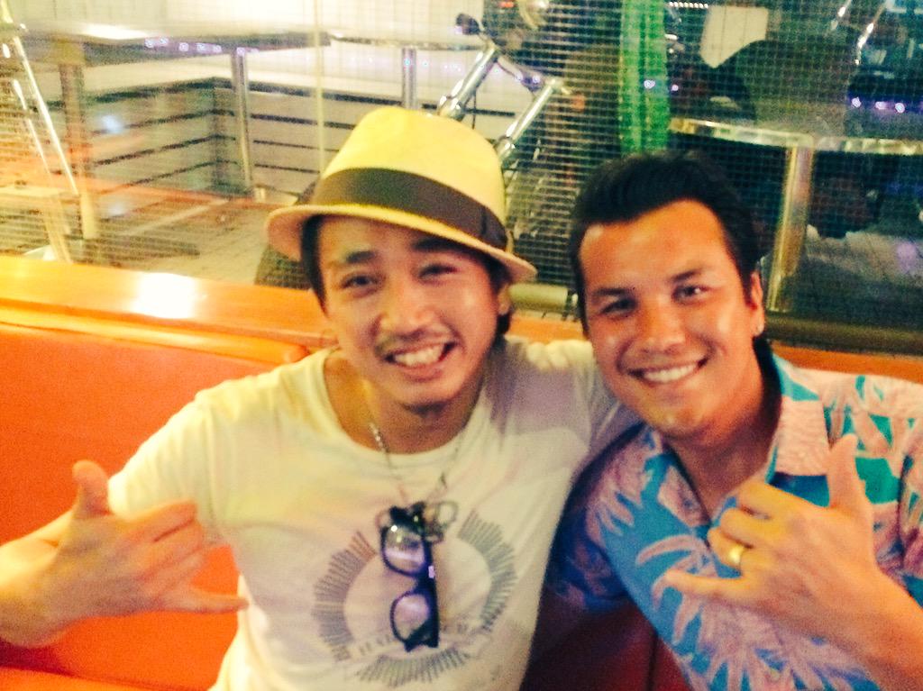 リハーサルの後、久しぶりにMy Brother JP Lamと合流♪ 
相変わらず出来る男だなと感じた楽しい時間だった😊👍