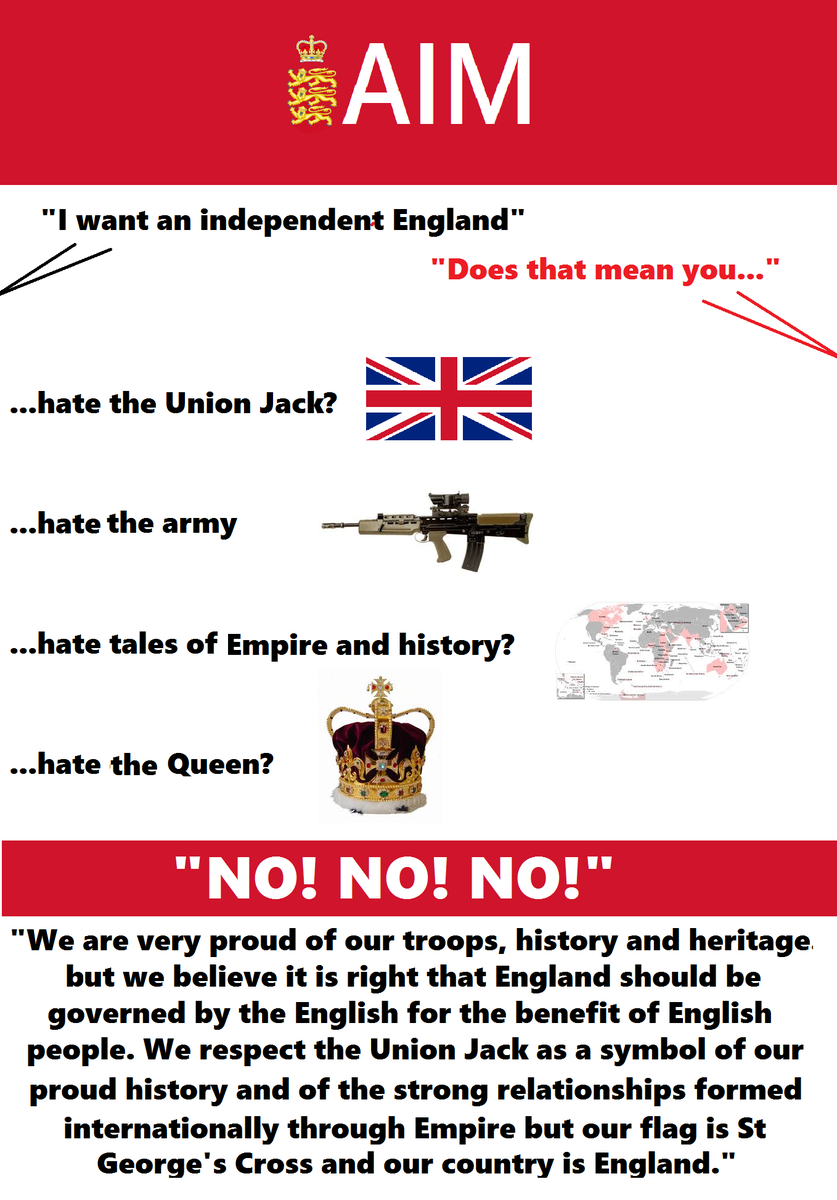 anglo_indy's tweet photo. "I want an Independent England."
                      "Does that mean that you..."
RT/FAV if you agree #Independence http://t.co/wGSIoh3wKw
