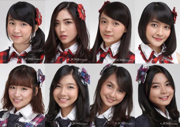 foto profile terbaru dari Elaine, Naomi, Sofia, Kinal, Haruka, Nina, Stefi dan Cesen. #imjn