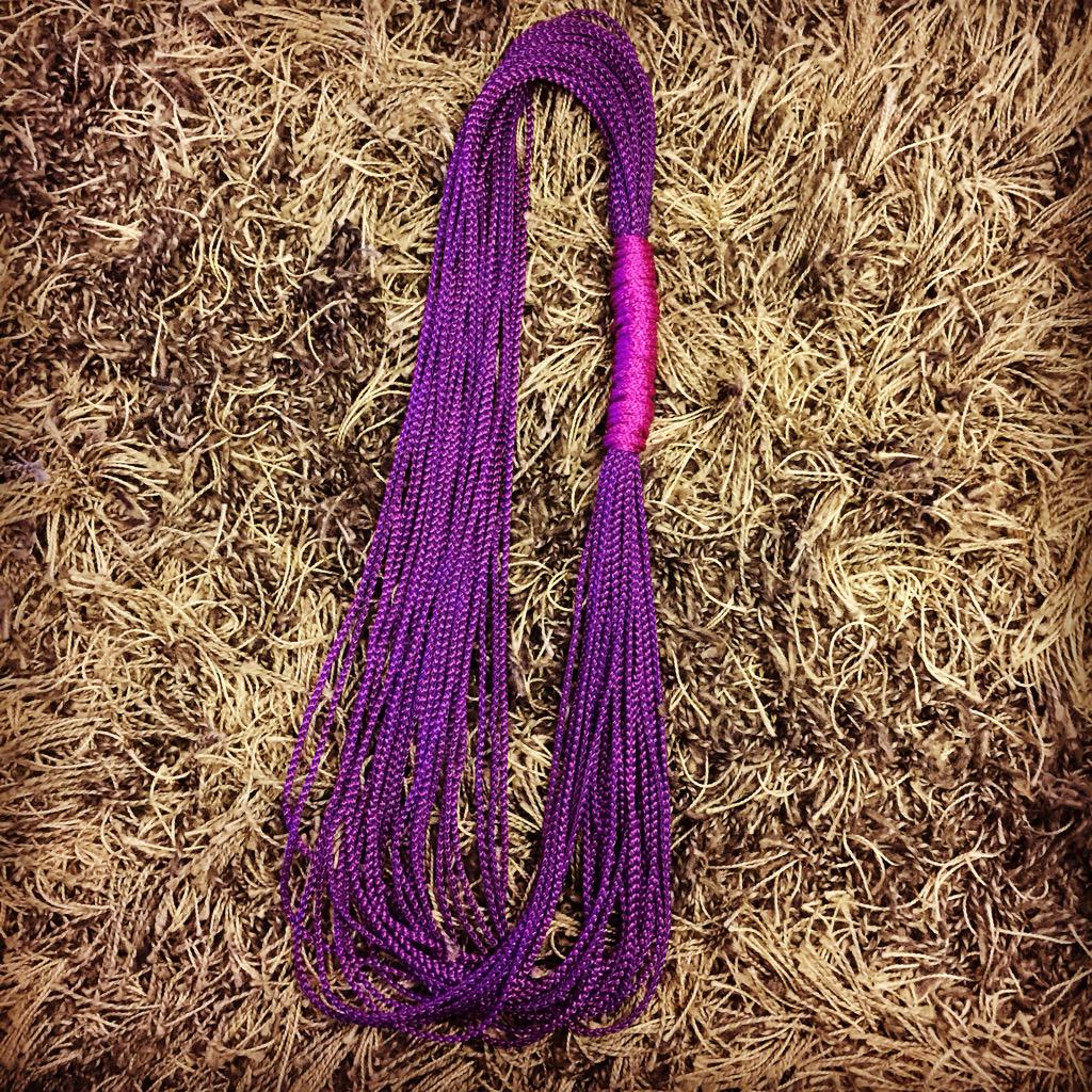 LoveBString's tweet image. Purple Handmade Necklace, will make your day so Lovely❤️❤️❤️💞💞💞