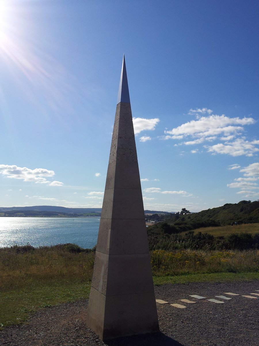 @NTSouthWest @jurassiccoastin @jurassic_coast @DevonLife Geoneedle @ Orcombe Point, #Exmouth yesterday. Superb.